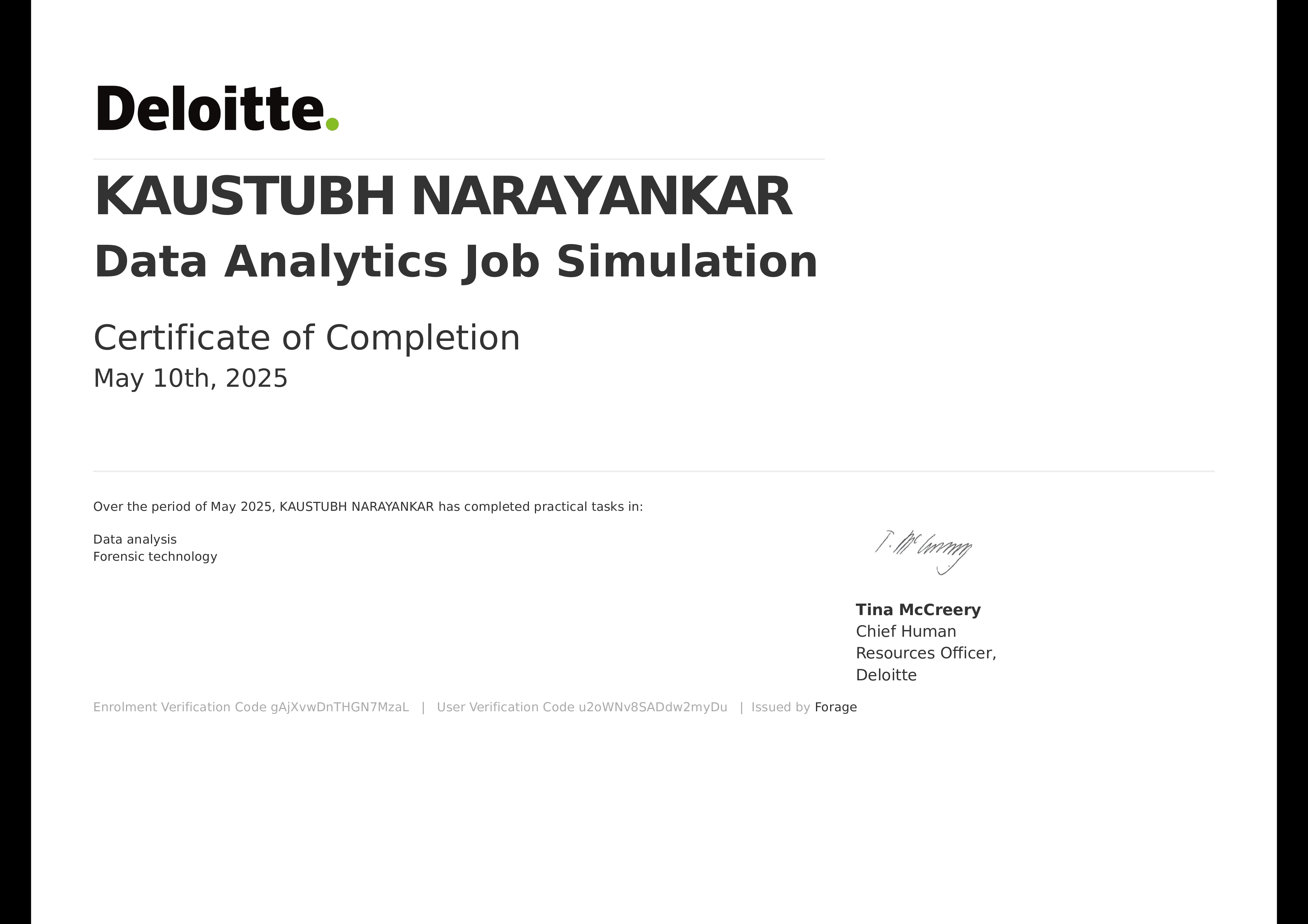 Certificate 13